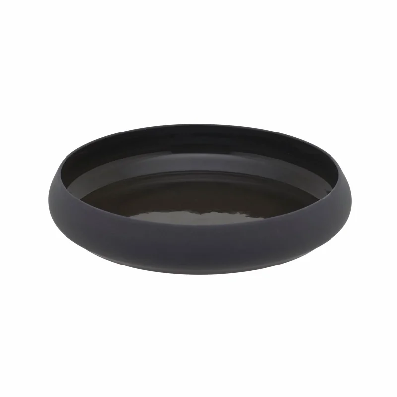 Degrenne Cocottes Carbone Black Casserole Plate 22 cm 100 cl - 22 cm - 8''11/16 - 100cl - 33 oz 13/16