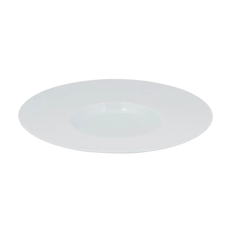 Degrenne Graphique Blanc Round Shallow Bowl 30 cm - 11''13/16 - Set of 3