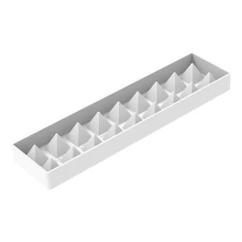 Silikomart Professional Pyramid 11 Mini Portion Pastry Mold - 32 mm x 32 mm h 32 mm - 11ml - 18 Cavity