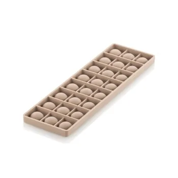 Silikomart Professional Polycarbonate Kit Semisphera 01 Chocolate Mold - Ø31mm x h 16.5 mm - 8.5ml - 24 Cavity