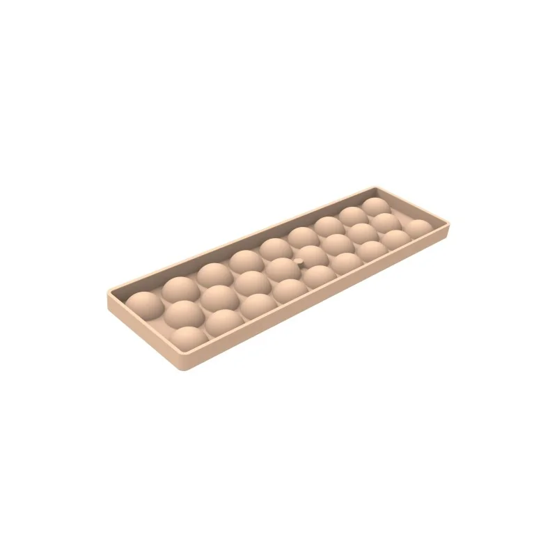 Silikomart Professional Polycarbonate Kit Semisphera 02 Chocolate Mold - Ø35mm x h 18 mm - 12ml - 24 Cavity