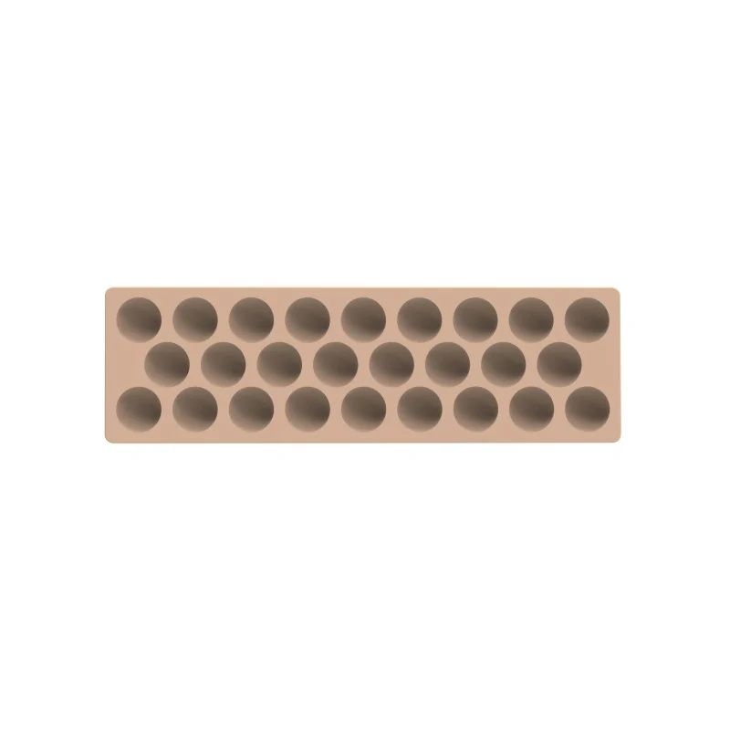 Silikomart Professional Polycarbonate Kit Semisphera 02 Chocolate Mold - Ø35mm x h 18 mm - 12ml - 24 Cavity