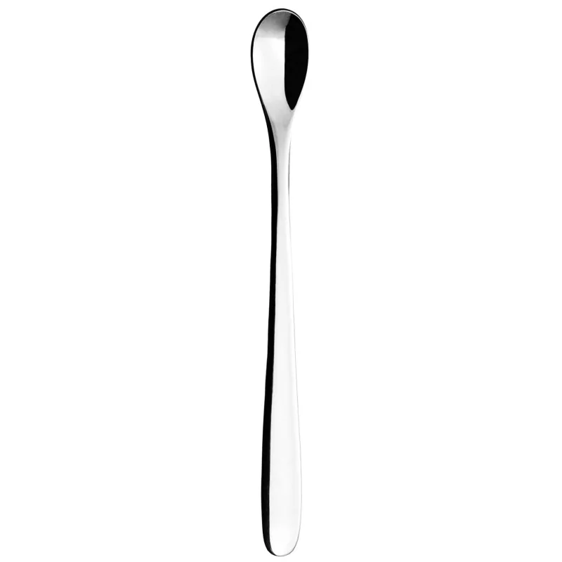 Degrenne Aquatic Stainless Steel Iced Tea Spoon 190 mm - 7 ''1/2 - Pack of 12