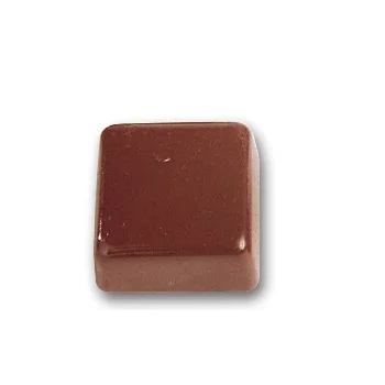 Polycarbonate Smooth Square Chocolate Praline Mold - 24.75 mm x 24.75 mm x h 12.7 mm - 8gr - 36 Cavity