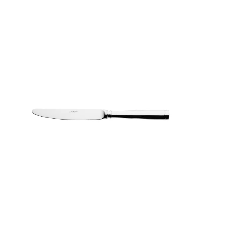 Degrenne Absolu Stainless Steel Table Knife Hollow Handle Serrated 230 mm - 9 ''1/16 - Pack of 12