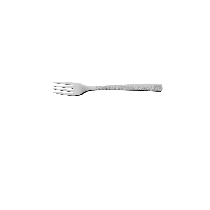 Degrenne Astree Cisele Stainless Steel Table Fork 207 mm - 8 ''1/8 - Pack of 12