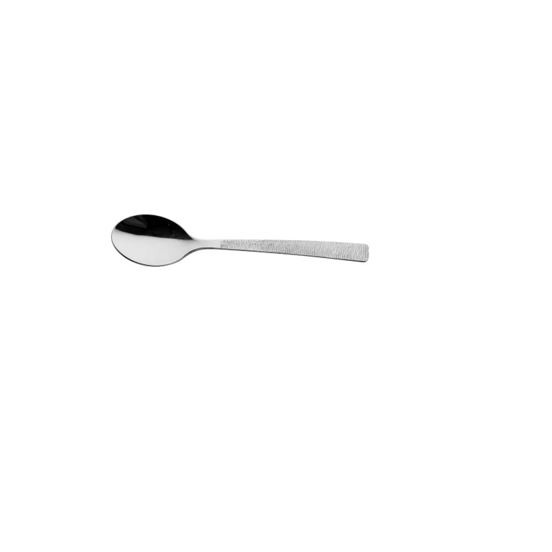 Degrenne Astree Cisele Stainless Steel Dessert Spoon 186 mm - 7 ''5/16 - Pack of 12