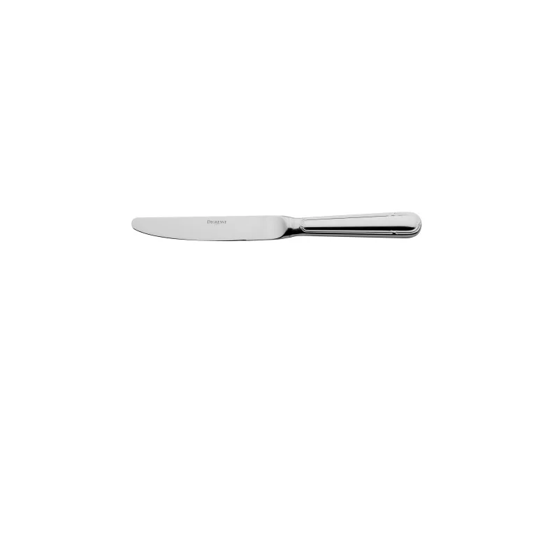 Degrenne Florencia Stainless Steel Dessert Knife Hollow Handle 205 mm - 8 ''1/16 - Pack of 12