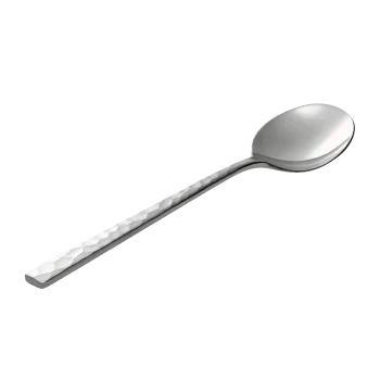 Degrenne Fuse Martele Stainless Steel Table Spoon 215 mm - 8''7/16 - Pack of 12