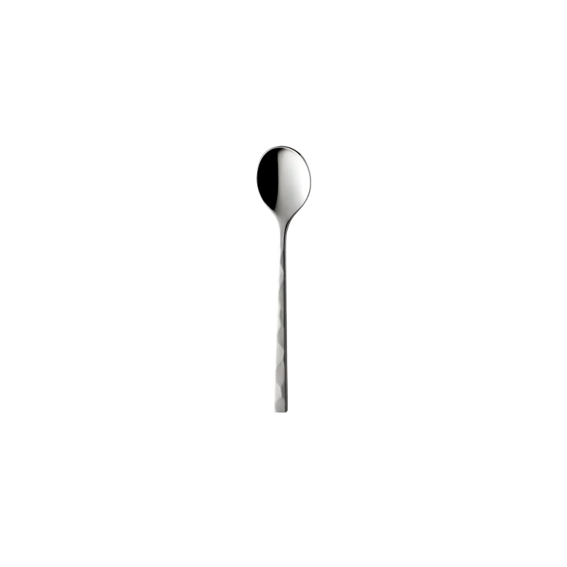 Degrenne Fuse Martele Stainless Steel Coffee Spoon 150 mm - 5 ''7/8 - Pack of 12