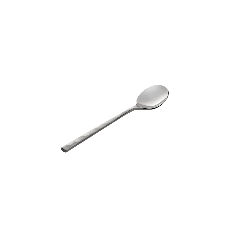 Degrenne Fuse Martele Stainless Steel Coffee Spoon 150 mm - 5 ''7/8 - Pack of 12