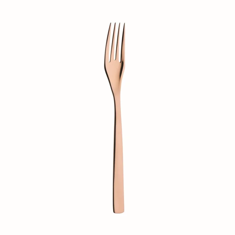 Degrenne Guest Copper Pvd Stainless Steel Table Fork 213 mm - 8 ''3/8 - Pack of 12