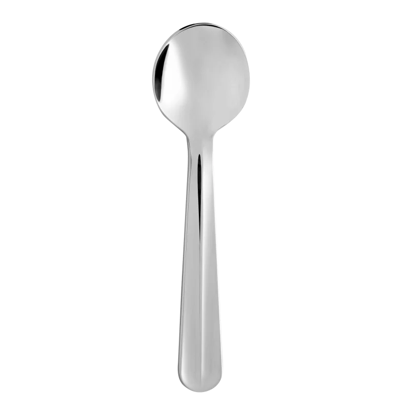 Degrenne L'Empreinte Stainless Steel Bouillon Spoon 174 mm - 6 ''7/8 - Pack of 12