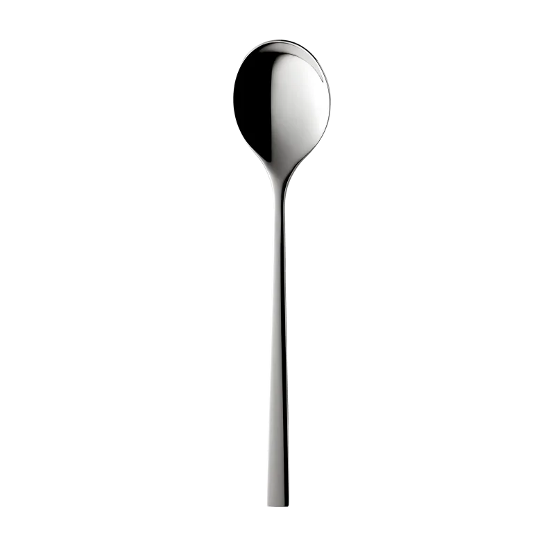 Degrenne Fuse Stainless Steel Dessert Spoon 191 mm - 7 ''1/2 - Pack of 12