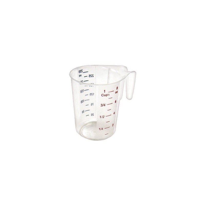 Buy the newest 1 Cup Measuring Cup, Plastic Winco at great prices