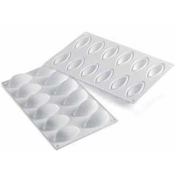 Silikomart Silicone Mold Quenelles - 63x29 h 28 mm