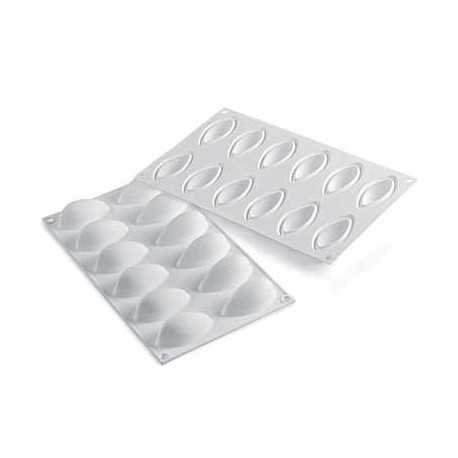 Silikomart Silicone Mold Quenelles - 63x29 h 28 mm