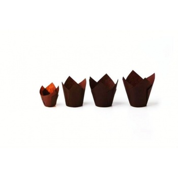 https://www.pastrychefsboutique.com/9111-home_default/pastry-chefs-boutique-b21005-tulip-disposable-baking-cup-medium-brown-2x315-200-pcs-tulip-cupcake-liners.jpg