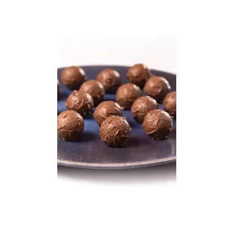 Pastry Chef's Boutique PCB96821 Belgian Chocolate Cups - Truffle Shells Milk Ø25Mm - 504 Pces Chocolate Cups and Truffle shells