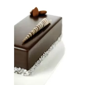 Pastry Chef's Boutique PCB92110 Belgian Chocolate Decoration Turitella - 117 Pces Chocolate Fantasies Decorations