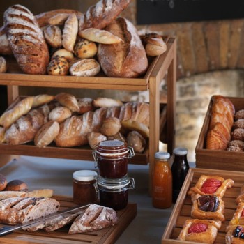 Buffet Bread Display